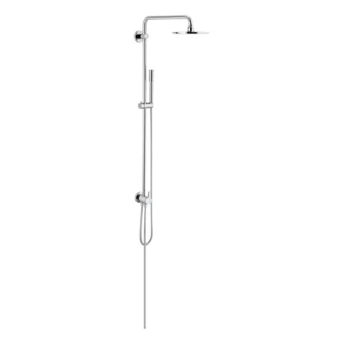 Grohe Rainshower Duschsystem mit Umstellung Kopf- und Handbrause chrom