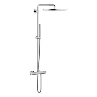 Grohe Rainshower Duschsystem mit Thermostat und Kopfbrause Jumbo – Bild 1