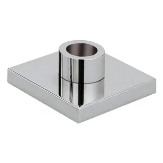 Grohe Durchführung mit eckiger Rosette chrom für ausziehbare Handbrausen