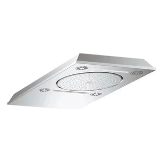 Grohe Rainshower F-Series 15'' MultiSpray Kopfbrause 27938 3 Strahlarten, chrom