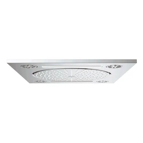 Grohe Rainshower F-Series 15' MultiSpray Deckenbrause' 27939 3 Strahlarten, chrom