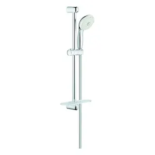 Grohe Brausestangenset Tempesta 100 mit 4 Strahlarten 600mm chrom