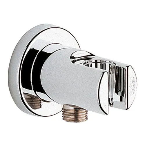 Grohe Relexa Wandanschlussbogen mit Wandbrausehalter chrom
