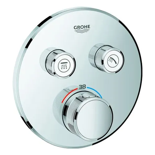 Grohe Grohtherm SmartControl Thermostat mit 2 Absperrventilen