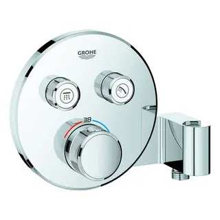 Grohe Grohtherm SmartControl Thermostat mit 2 Absperrventilen und integriertem Brausehalter
