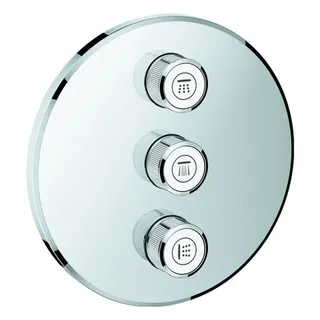 Grohe Grohtherm SmartControl 3-fach Unterputzventil rund FMS chrom