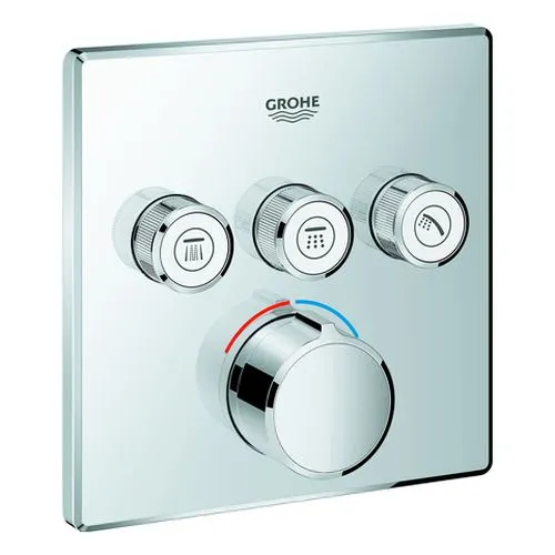 Grohe SmartControl Unterputzmischer mit 3 Absperrventilen