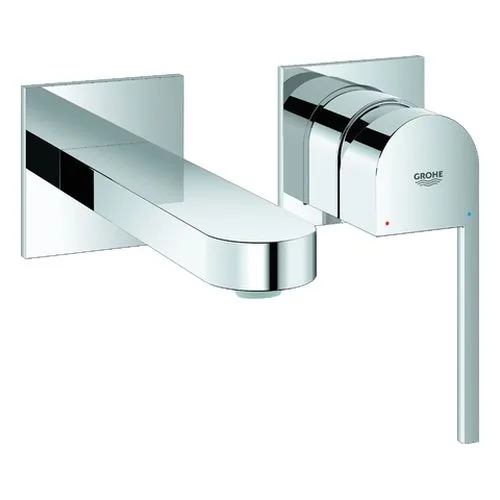 Grohe Plus 2-Loch Waschtisch-Wandbatterie 147 mm (chrom)