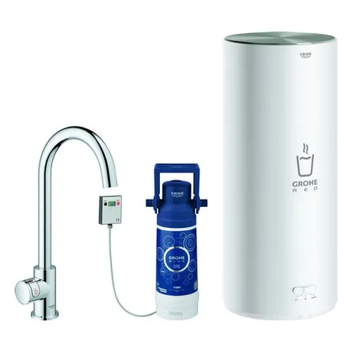 Grohe Standventil und Boiler Red Mono 30080 L-Size C-Auslauf chrom