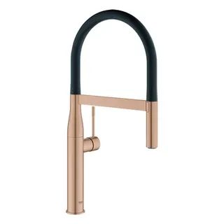 Grohe Essence Spültischmischer mit ausziehbarer Profibrause (warm sunset gebürstet)
