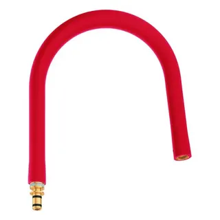 Grohe Schlauchauslauf 30321 für Essence Küchenarmatur m. Profibrause rot