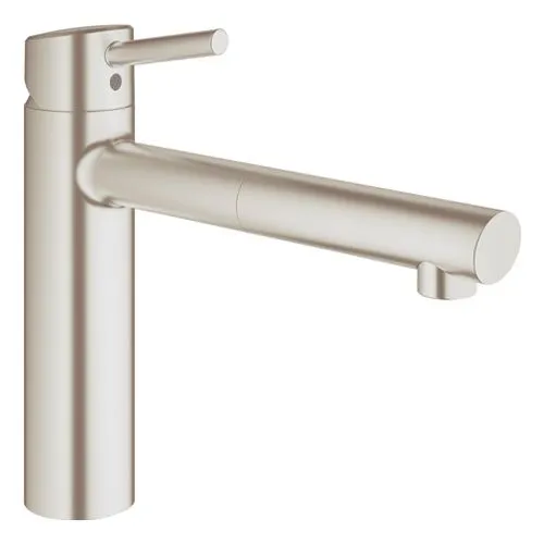 Grohe Concetto Spültisch Armatur 31129 ausziehbarer Mousseur supersteel