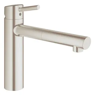 Grohe Concetto Spültisch Armatur 31129 ausziehbarer Mousseur supersteel