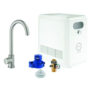 Grohe Blue Professional Mono StarterKit 31302 C-Auslauf, Bluetooth/WIFI (supersteel)