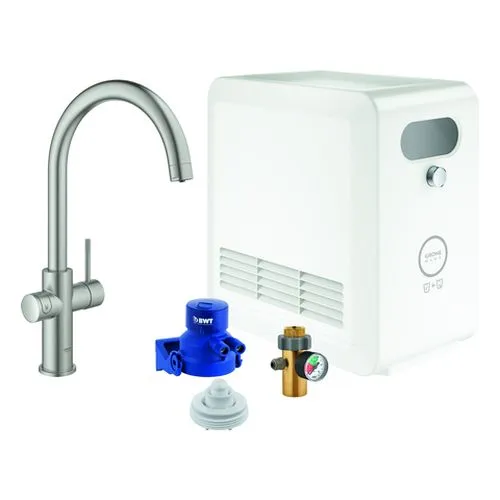 Grohe Blue Professional StarterKit 31323 C-Auslauf, Bluetooth/WIFI (supersteel)