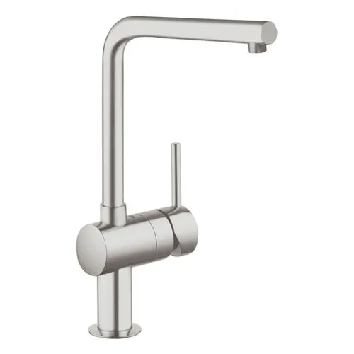Grohe Minta Spültischbatterie 31375 L-Auslauf, supersteel