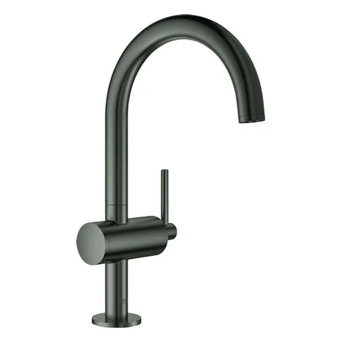 Grohe Atrio Waschtisch Armatur, L-Size, hard graphite gebürstet