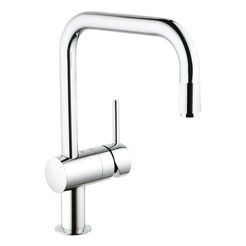 Grohe Minta Spültisch Armatur mit U-Auslauf Mousseur chrom