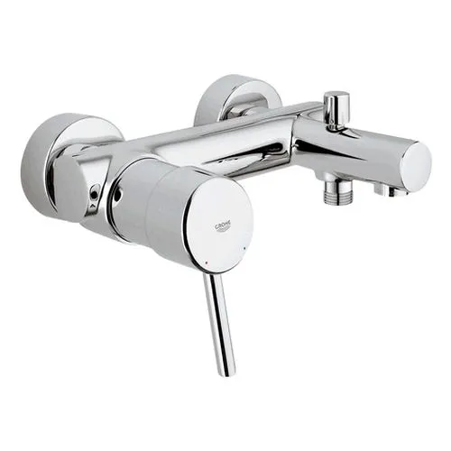 Grohe Concetto Wannenbatterie für Wandmontage chrom
