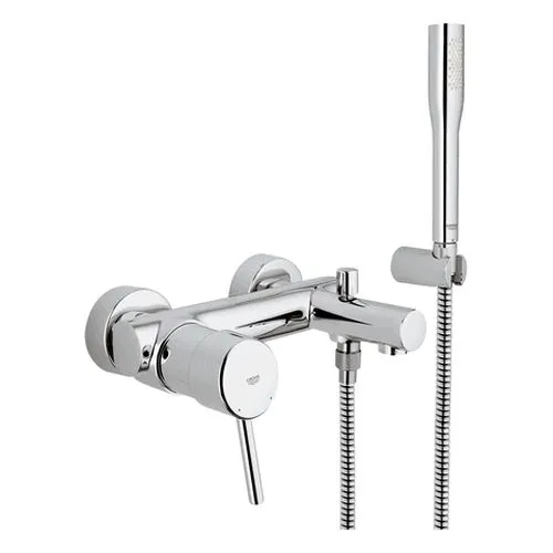 Grohe Concetto Badearmatur mit Brauseset chrom