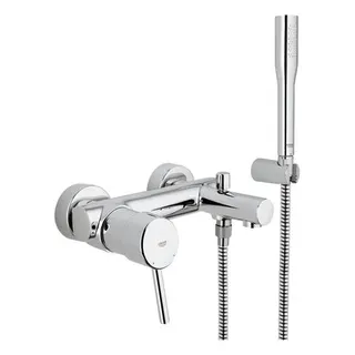 Grohe Concetto Badearmatur mit Brauseset chrom