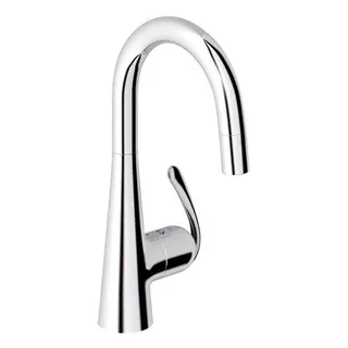 Grohe Zedra Spültisch Armatur mit herausziebarer Dual-Spülbrause