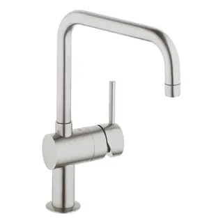 Grohe Minta Spültisch Armatur mit U-Auslauf supersteel