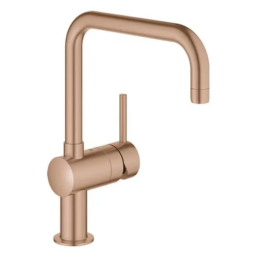 Grohe Spültischmischer Minta U-Auslauf (warm sunset gebürstet)