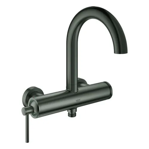 Grohe Atrio Badearmatur, hard graphite gebürstet