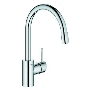 Grohe Concetto Spültischmischer (chrom), hoher Auslauf
