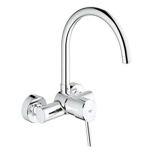 Grohe Concetto Spültisch Küchen Armatur, Wandmontage chrom