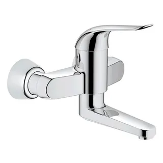 Grohe Euroeco Special Einhand Waschtisch-Armatur für Wandmontage chrom
