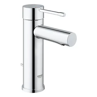 Grohe Essence Waschtisch Armatur S-Size chrom mit Zugstangen-Ablaufgarnitur