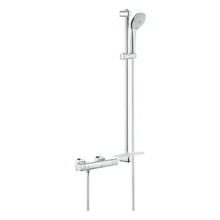 Grohe Grohtherm 1000 Cosmopolitan Thermostat-Brausebatterie DN 15 chrom mit Brausegarnitur 900mm