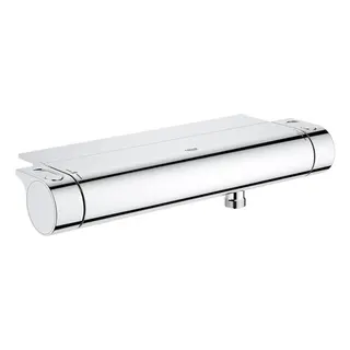 Grohe Grohtherm 2000 Thermostat Armatur 34469 Wandmontage mit Ablage chrom