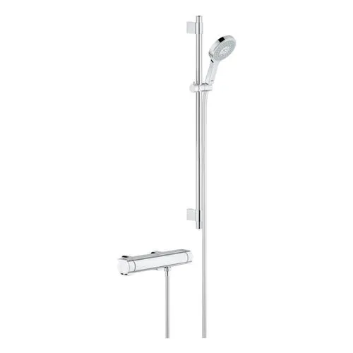 Grohe Grohtherm 2000 Thermostat 34482 mit Brausegarnitur Power & Soul chrom