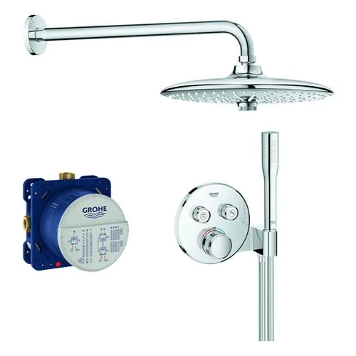 Grohtherm SmartControl Duschsystem Unterputz mit Komplettset