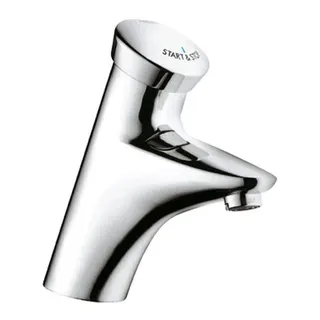 Grohe Selbstschluss-WT-Batt. Eurodisc SE 36249 o. Mischung DN15 Mark. blau chrom