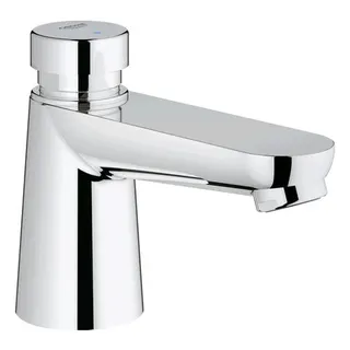 Grohe Euroeco Selbstschluss Standventil blau/rot chrom