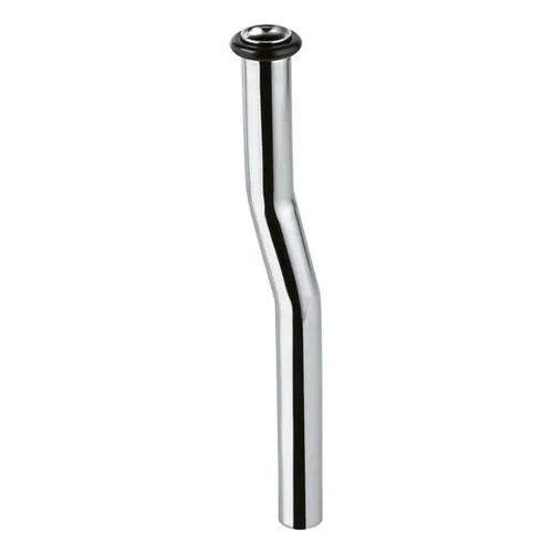 Grohe Urinal-Spülrohr 37036 Durchm.18mm 200mm aus Messing Kröpfung 10mm, chrom