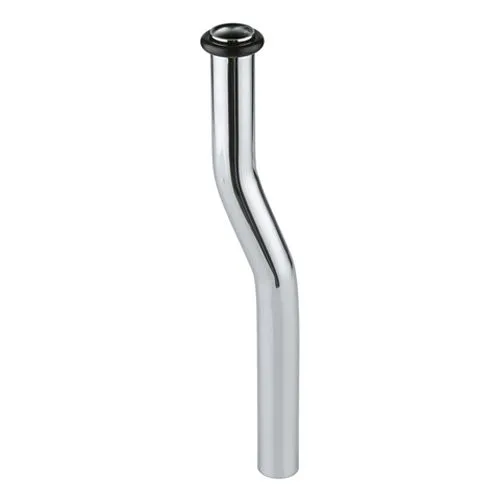 Grohe Urinal-Spülrohr 37037 Durchm.18mm 200mm aus Messing Kröpfung 20mm, chrom