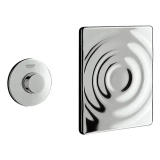 Grohe Pneumatic-Handfernbetätigung 37059 Druckknopfbetätigung für SK chrom
