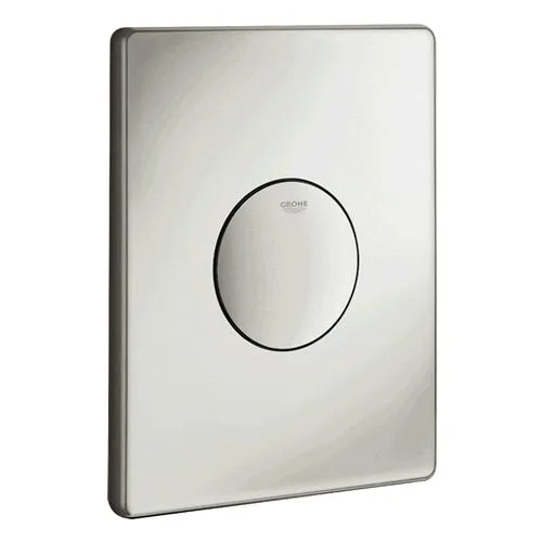 Grohe WC-Betätigung Skate 37547 156x197mm mit Druckknopfbetätigung, mattchrom