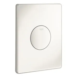 Grohe WC-Betätigung Skate 37547 156x197mm mit Druckknopfbetätigung weiß