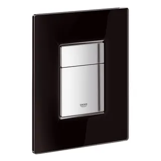 Grohe Skate Cosmopolitan WC-Betätigung mit Glasoberfläche velvet black