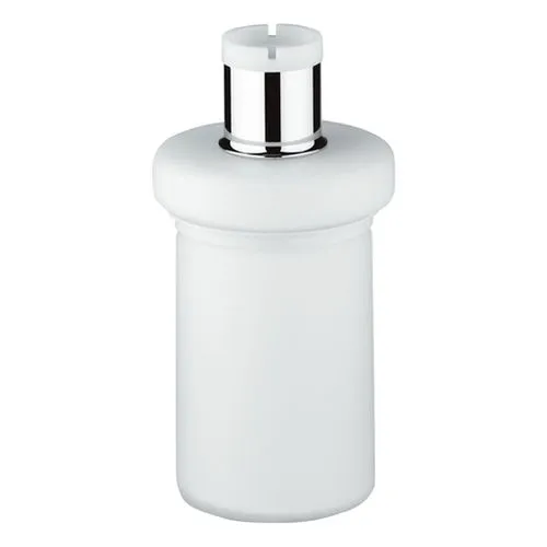 Grohe Ersatzflakon 40179 für Seifenspender, chrom