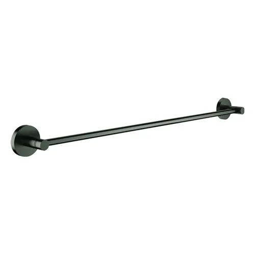 Grohe Essentials Badetuchhalter Metall 600mm, hard graphite gebürstet