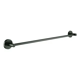 Grohe Essentials Badetuchhalter Metall 600mm, hard graphite gebürstet