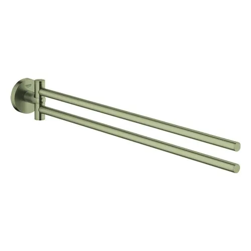 Grohe Handtuchhalter Essentials 40371 2-armig 450mm nickel gebürstet