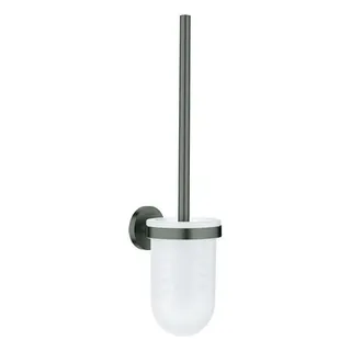 Grohe Essentials Toilettenbürstengarnitur Wandmontage, hard graphite gebürstet